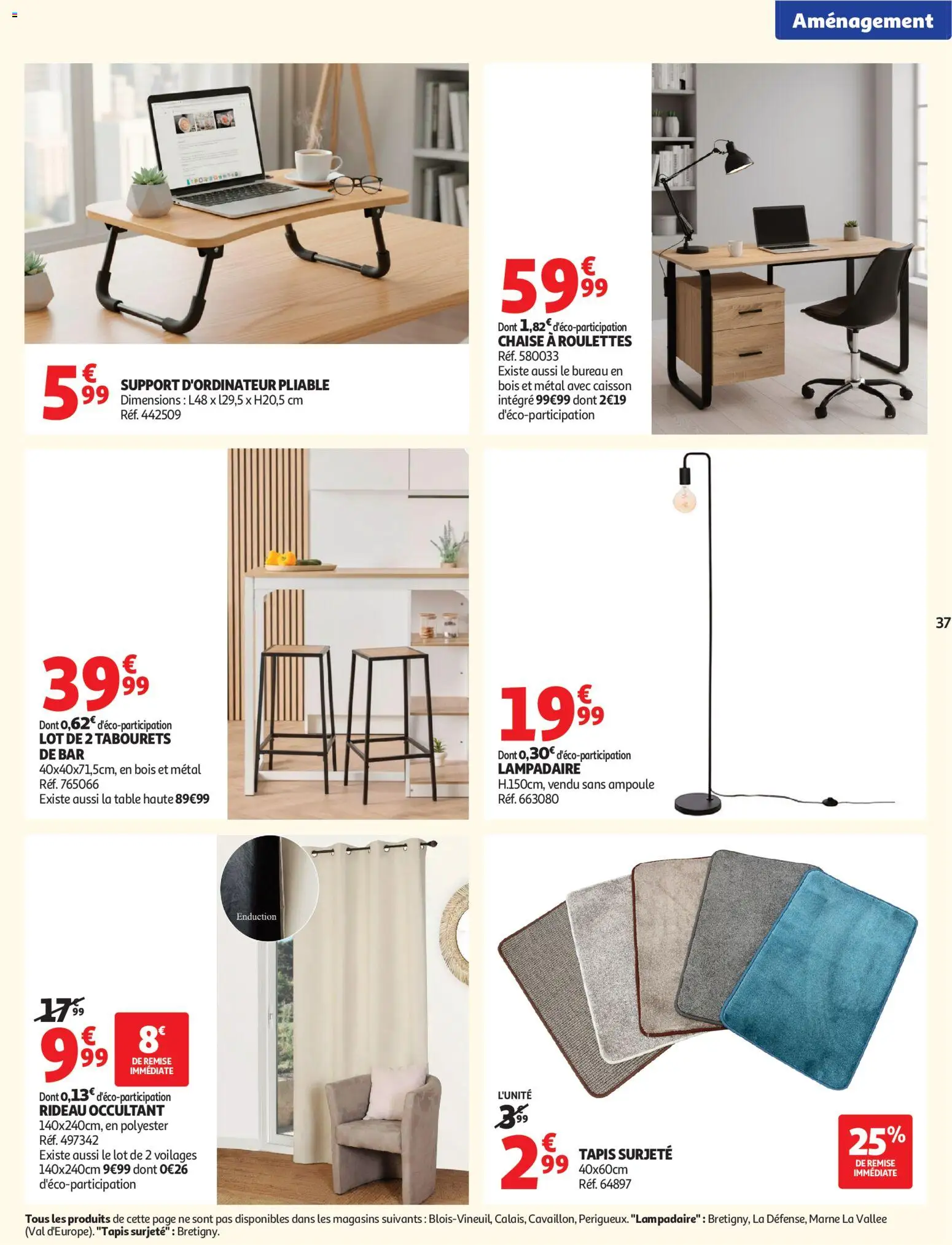 {H1} | Pagina: 37 | Producten: La, Bureau