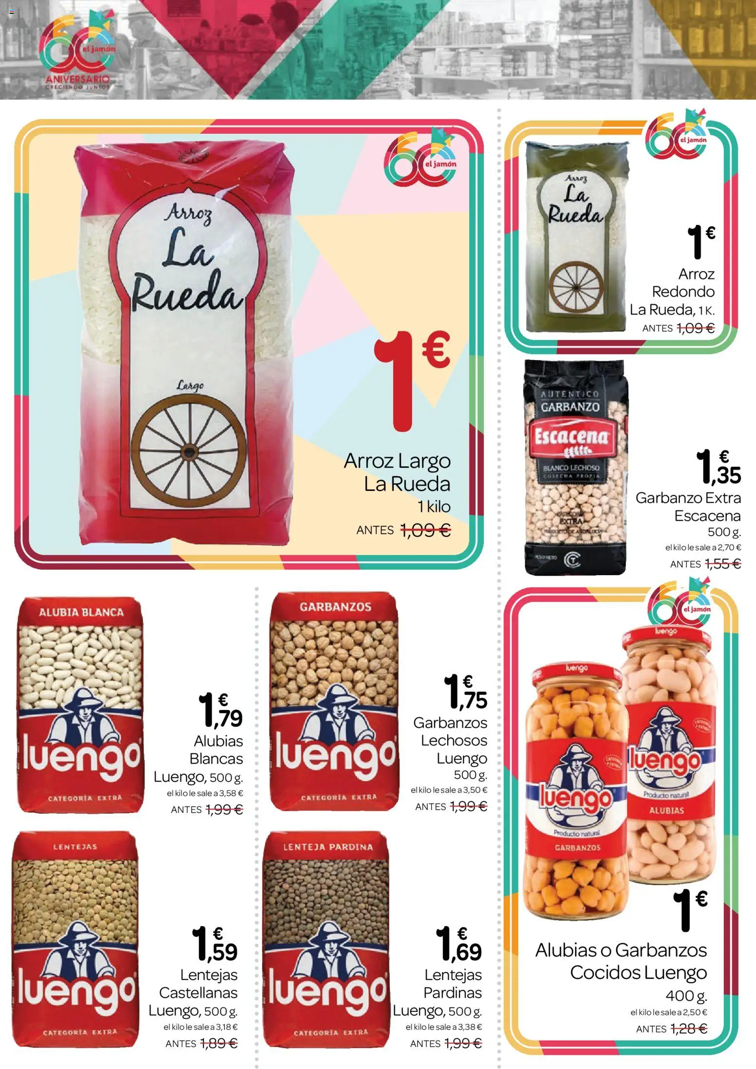 Supermercados El Jamón folleto │ válido desde el 28.05.2026 | Página: 12 | Productos: Jamón, Arroz