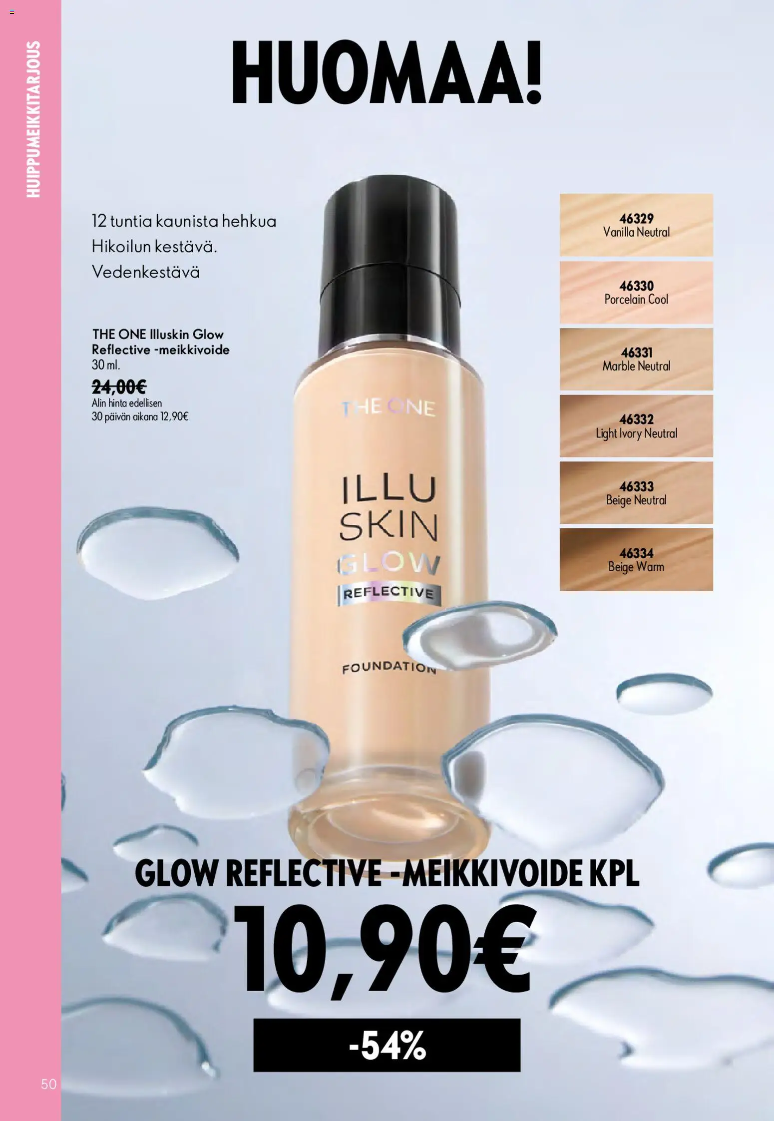 Oriflame - Esite 10 – voimassa 15/07/2026 alkaen | Sivu: 50