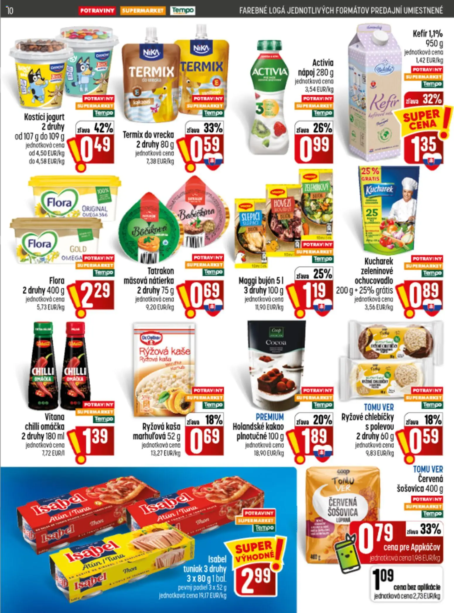Nové COOP Jednota akcie – leták je platný od 10.09.2026 | Strana: 10