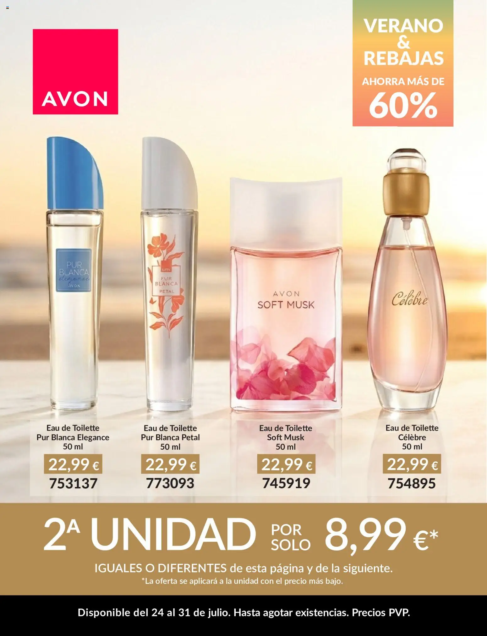 Avon Verano Rebajas │ válido desde el 24/07/2026 | Página: 4 | Productos: Eau de toilette