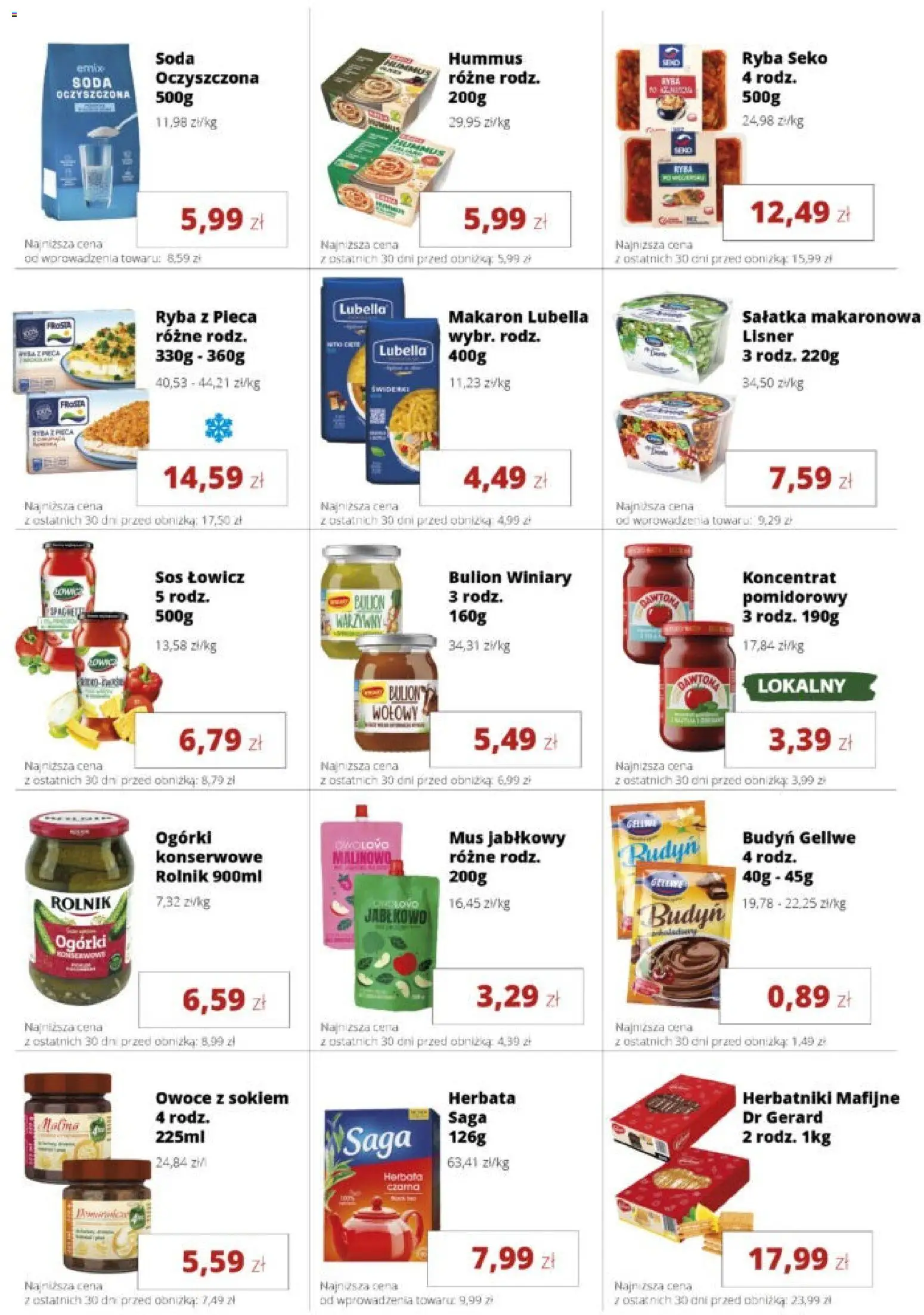 Torimpex gazetka od 19.10.2026 | Strona: 6 | Produkty: Budyń, Mus jabłkowy, Herbata, Owoce