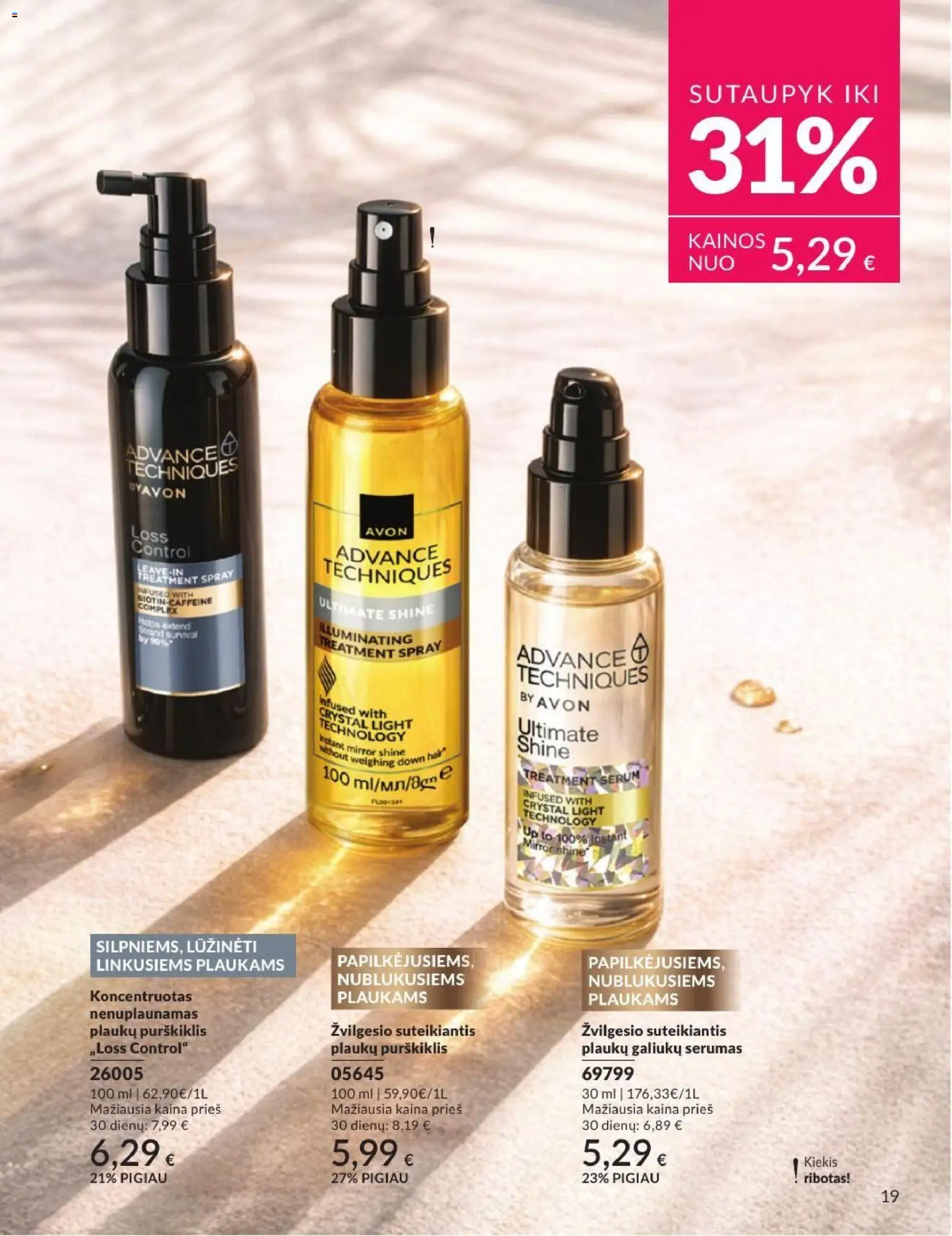 AVON akcijos nuo 2026.07.01 | Puslapis: 19