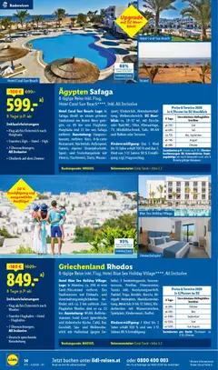 Lidl April/Mai Reise - Highlights ab 11.04.2026 gültig | Seite: 14 | Produkte: Wasser, Uhr, Dusche