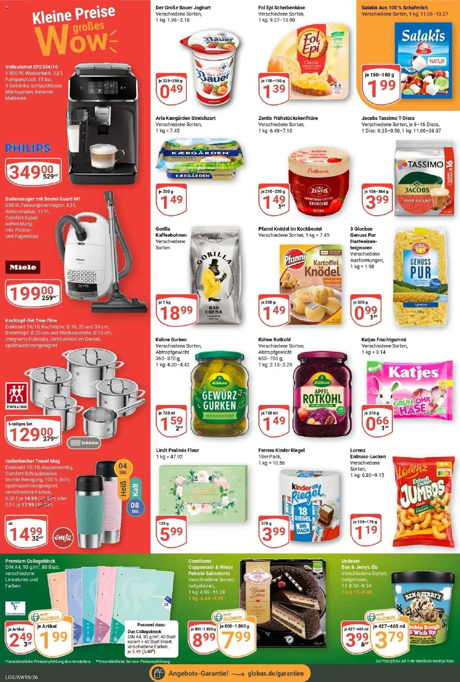 Globus Prospekt Losheim Am See	 – gültig ab 04.05.2026 | Seite: 6 | Produkte: Philips, Bauer joghurt, Kinder riegel, Gurken
