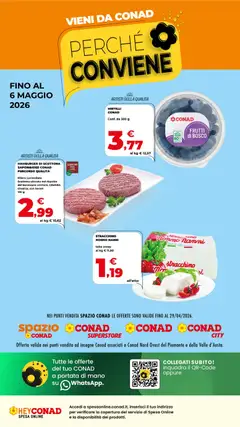 Anteprima del volantino Conad volantino Perché Conviene Piemonte valido a partire dal 23.04.2026