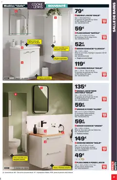 Brico Dépôt - Prévisualisation de Brico Dépôt L'officiel du bricolage valide à partir de 16/06/2026 | Page: 81 | Produits: Meuble, Porte, Tiroirs, Cadre