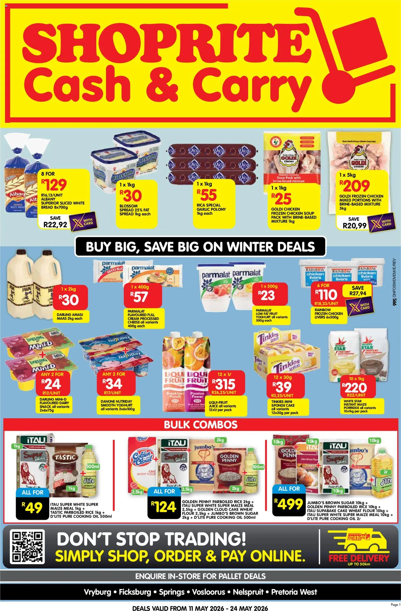 New Shoprite catalogue – valid from 11.05.2026 | Page: 1