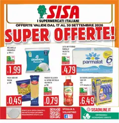 Anteprima del volantino SISA volantino Calabria valido a partire dal 17/09/2026