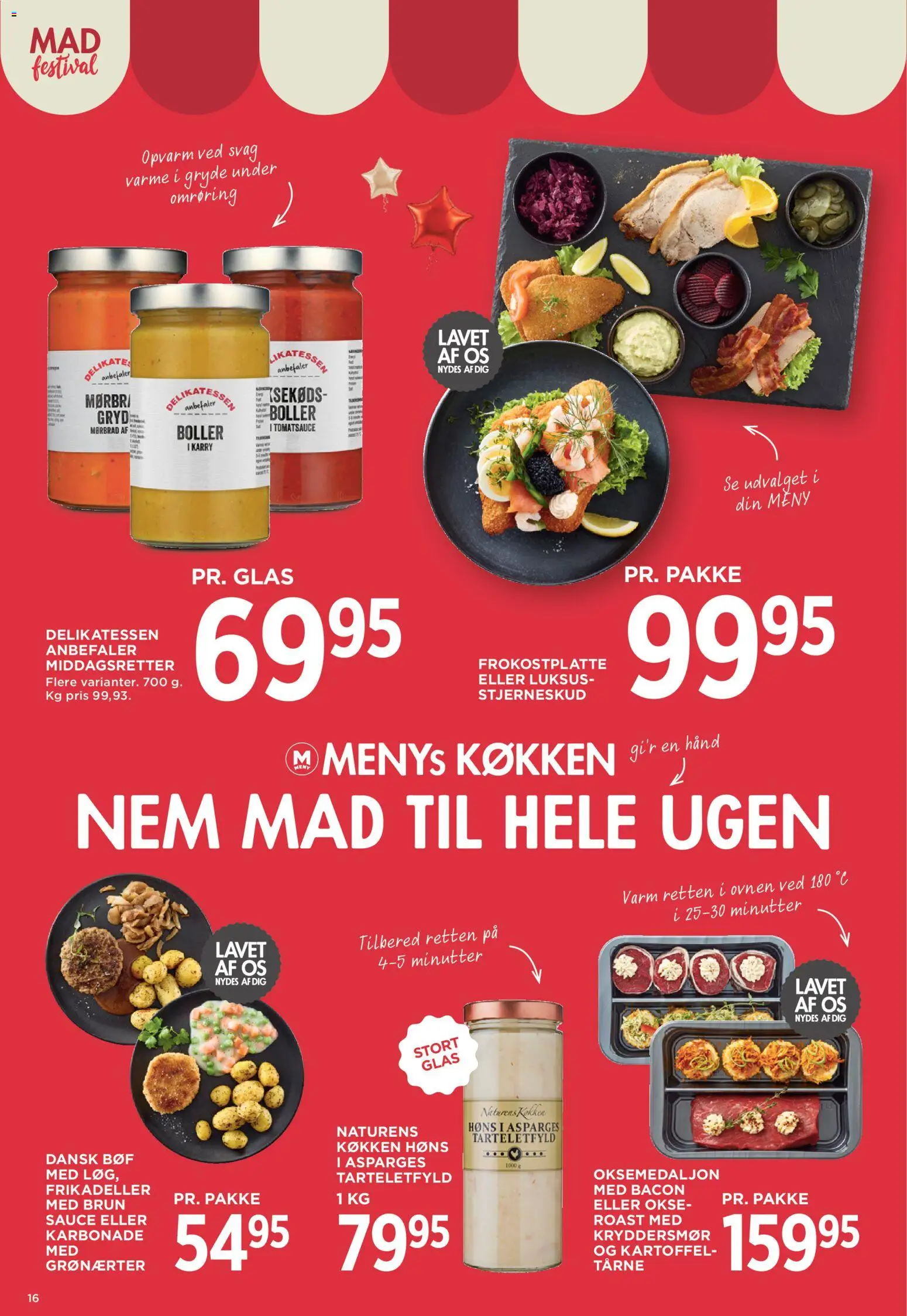 Meny tilbudsavis – gyldig fra 28/08/2026 | Side: 23 | Produkter: Karry, Frikadeller, Bacon, Asparges