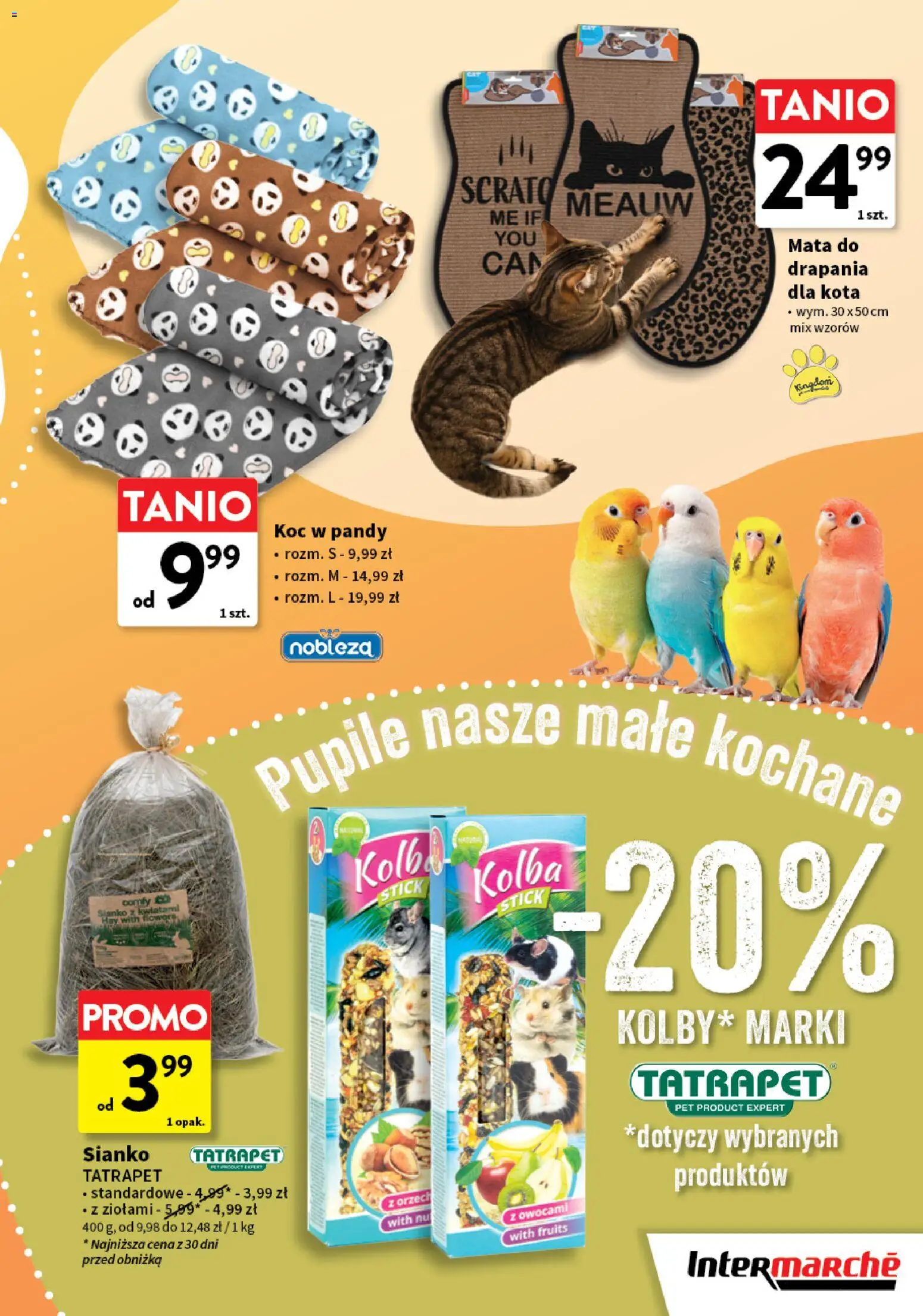 Intermarche gazetka - Wszystko czego chcę dla pupila od 24.09.2026 | Strona: 11 | Produkty: Koc