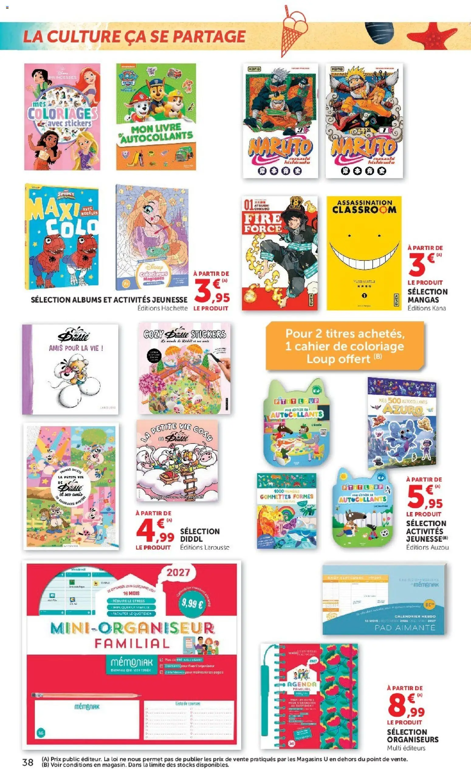 {H1} | Page: 38 | Produits: Autocollants, Calendrier, Livre