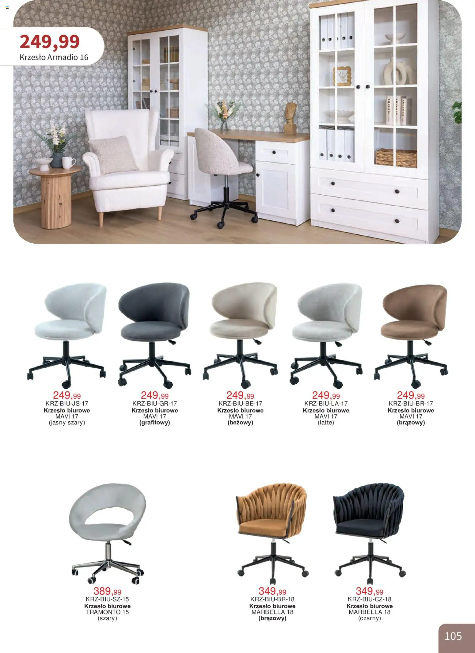 Bodzio Katalog od 01.10.2026 | Strona: 105 | Produkty: Krzesło