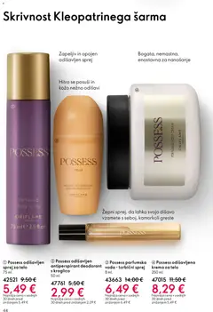 Oriflame katalog akcije – veljaven od 03.06.2026 | Stran: 44 | Izdelki: Krema, Deodorant, Antiperspirant, Voda