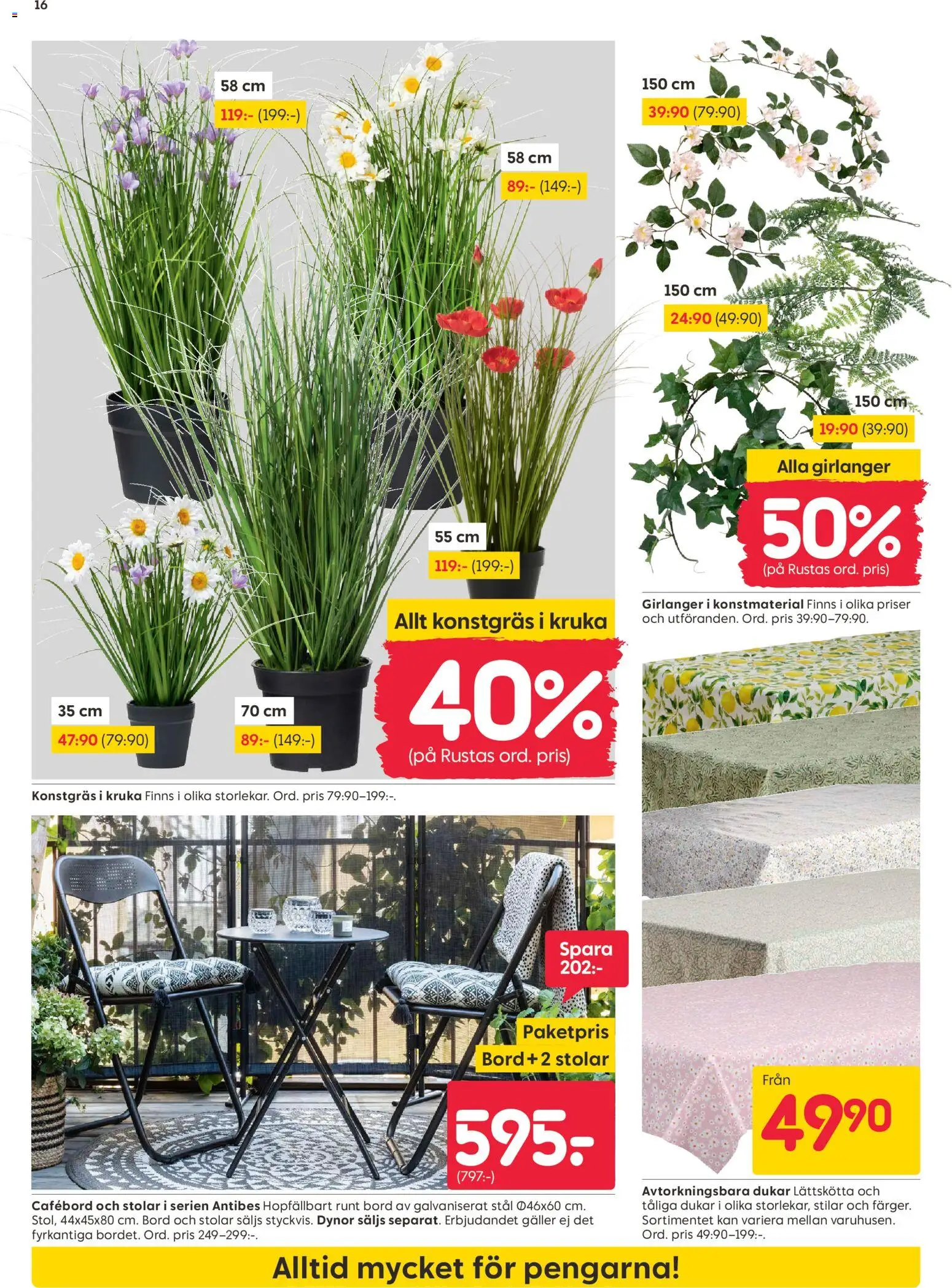 Rusta reklamblad aktuell från 11.05.2026 | Sida: 16