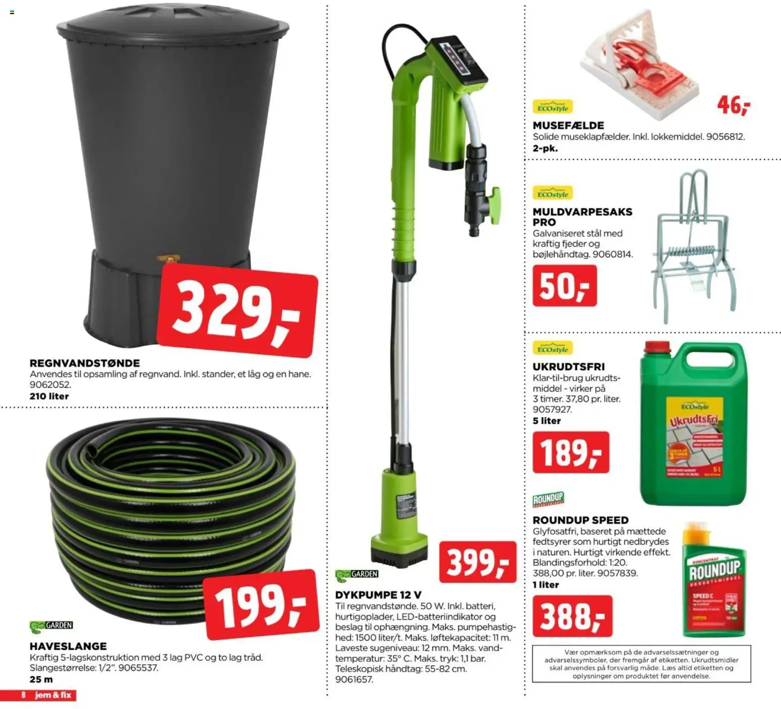 Jem & fix tilbudsavis – gyldig fra 20/09/2026 | Side: 8 | Produkter: Søm