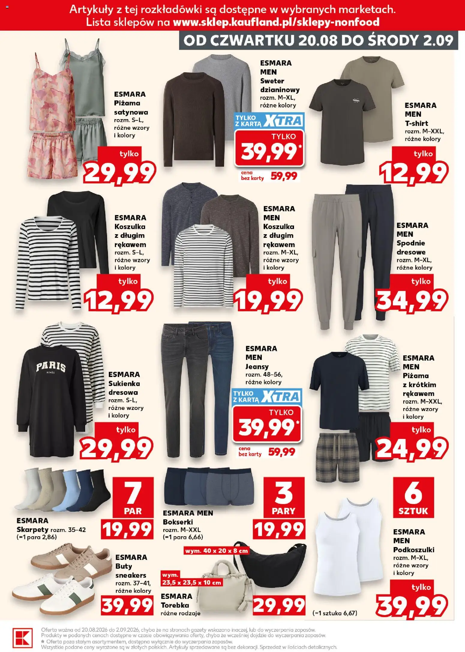 Kaufland Polsko leták - Złap okazje od 20.08.2026 | Strana: 11 | Produkty: Karty