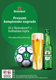 Univerexport Lopta uz Heineken - pregled Univerexport kataloga - važi od 08.06.2026