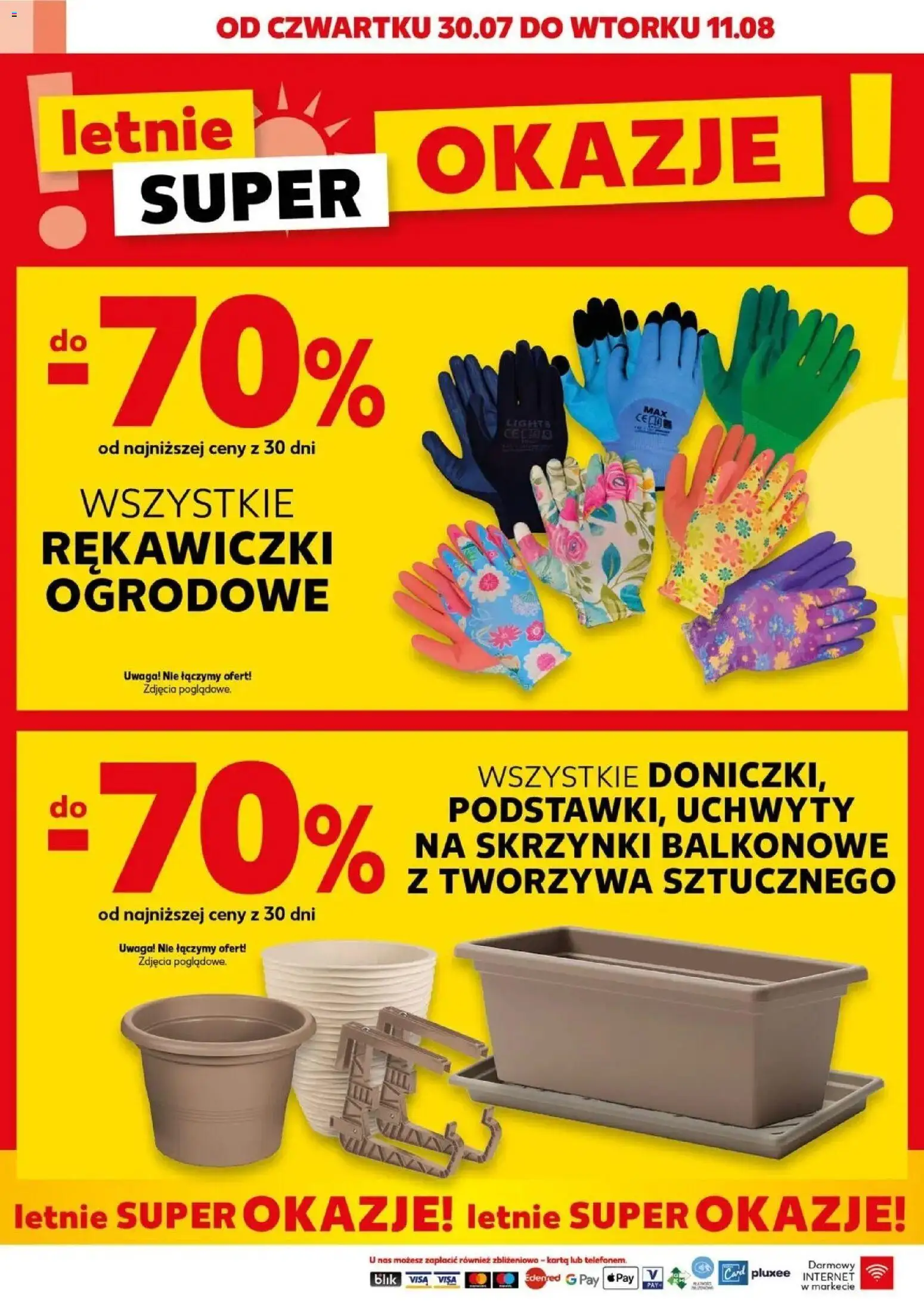Kaufland gazetka - Złap Okazje od 30.07.2026 | Strona: 2 | Produkty: Karta, Rękawiczki