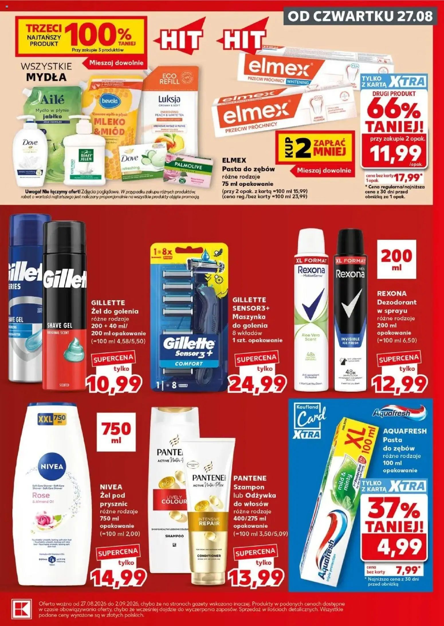 Kaufland gazetka - Super Weekend od 29.08.2026 - od jutra PDF | Strona: 23 | Produkty: Miód, Maszynka do golenia, Gazety, Dove