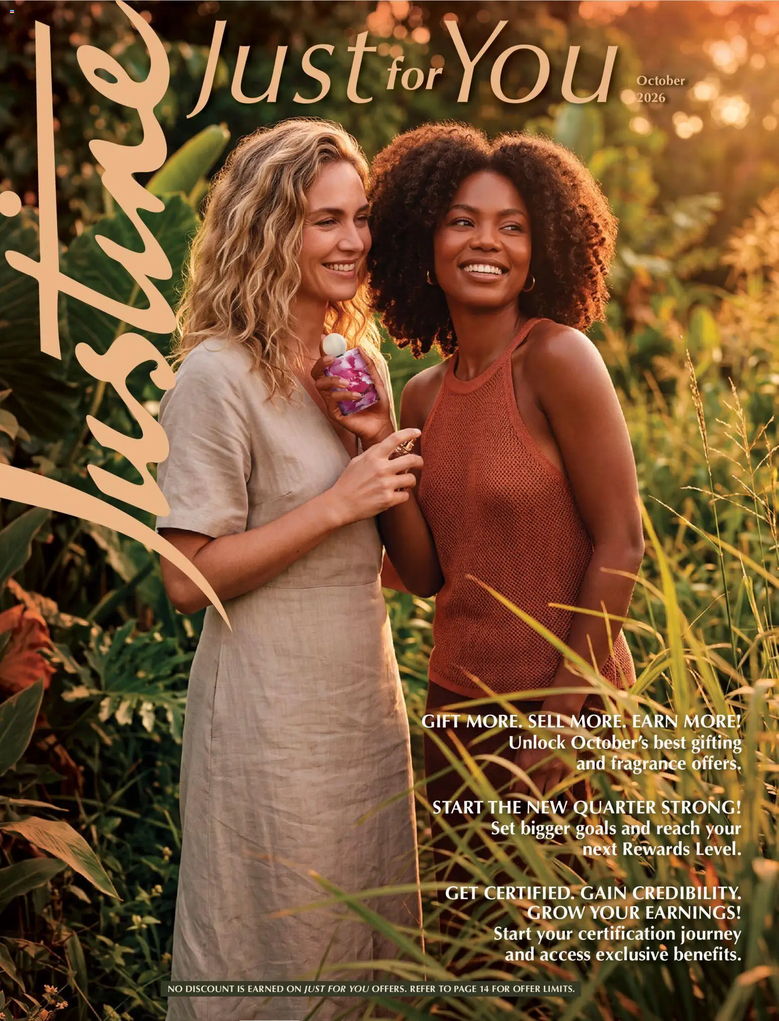 New Justine catalogue – valid from 01/10/2026 | Page: 1 | Products: Fragrance