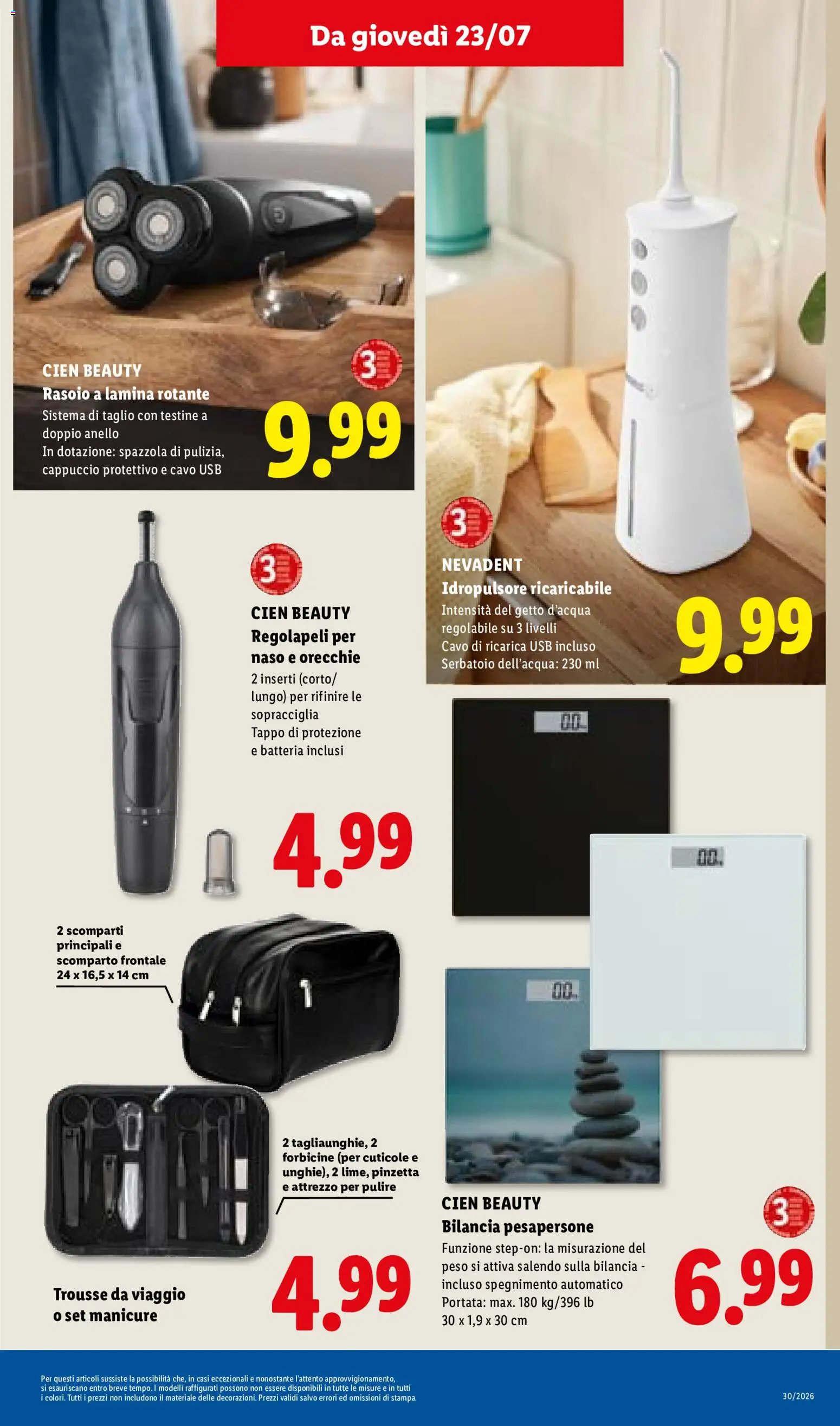 Volantino Lidl del 23/07/2026 | Pagina: 27 | Prodotti: Anello, USB, Inserti, Batteria