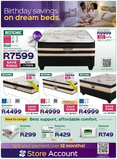 Sleepmasters specials catalogue – valid from 16.04.2026 | Page: 4 | Products: Queen bed, Bed, Mattress, Pillow