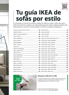 Vista previa Catálogo IKEA Sofás válido desde el 07.05.2026 | Página: 3 | Productos: Té, Cama, Sofá
