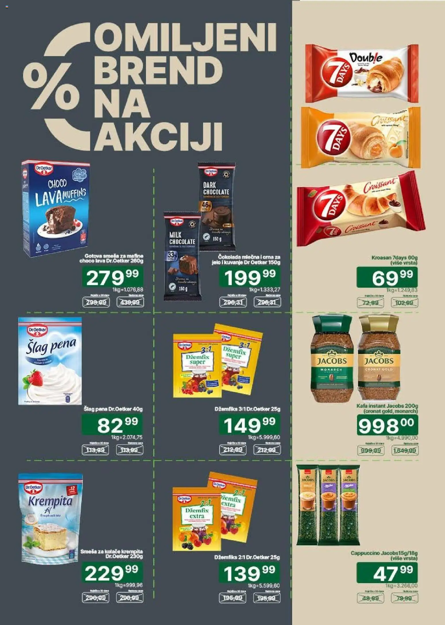 Univerexport katalog - važi od 20.07.2026 | Strana: 24 | Proizvode: Šlag, 7days, Kafa, Čokolada
