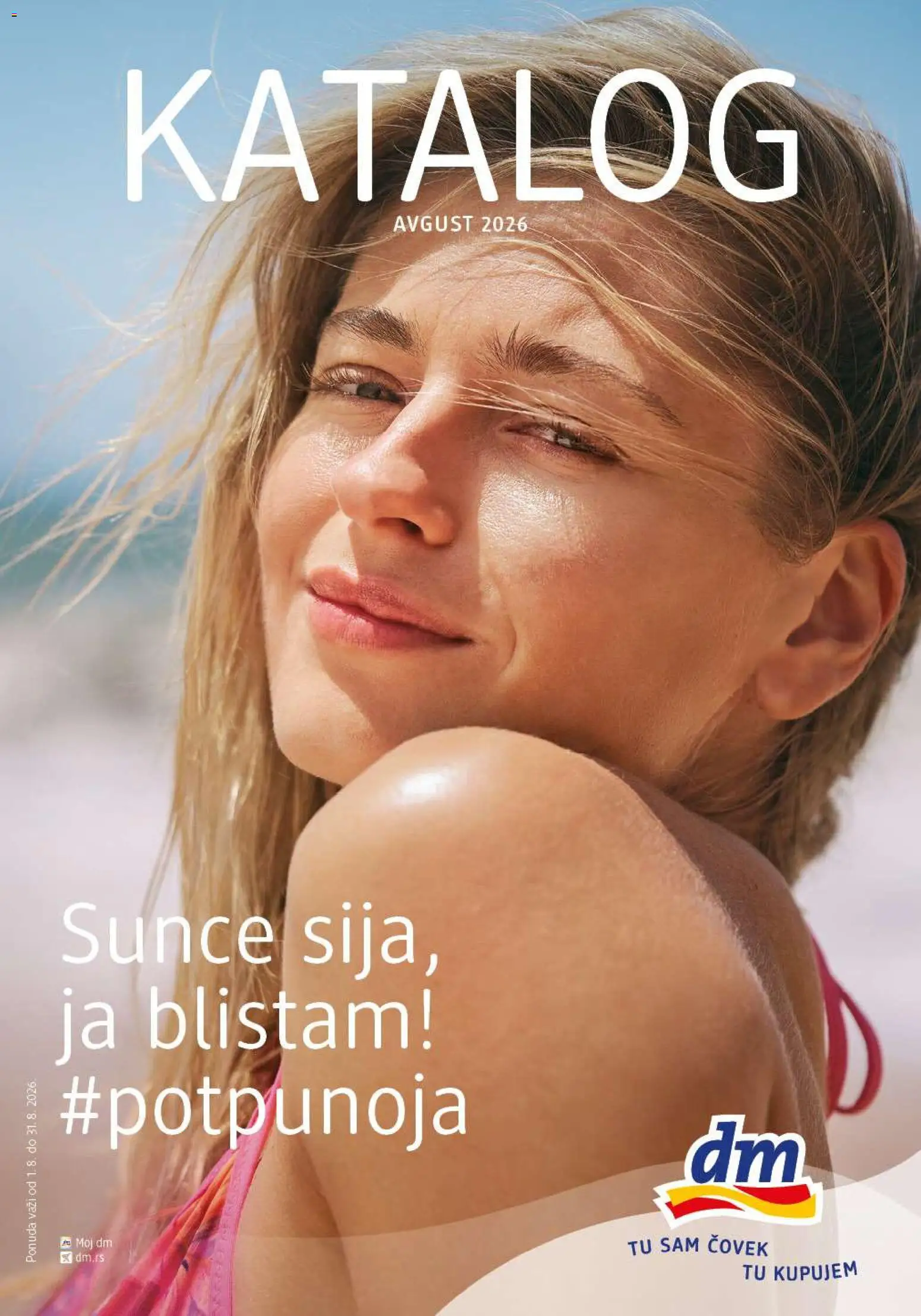 DM Drogerie katalog - važi od 01.08.2026 | Strana: 1
