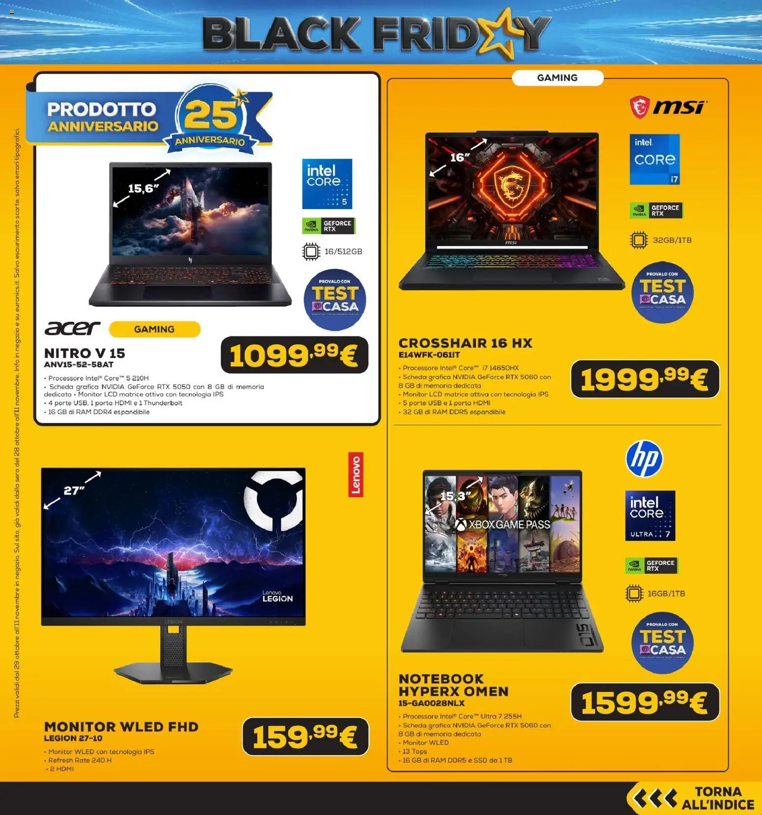 Volantino Euronics del 29/10/2026 | Pagina: 12