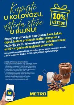 Metro - Kupi i uštedi - Kava - Pregled kataloga iz trgovine Metro, vrijedi od 03.08.2026