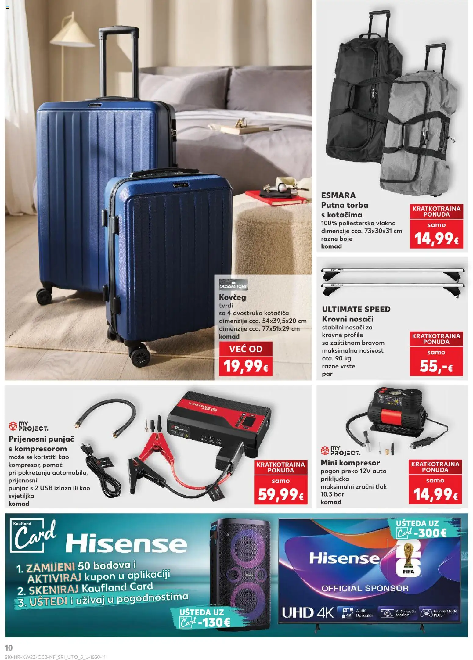 Kaufland HR akciós ujság - amely érvényes a következő dátumtól: 03.06.2026 | Oldal: 10 | Termékek: USB