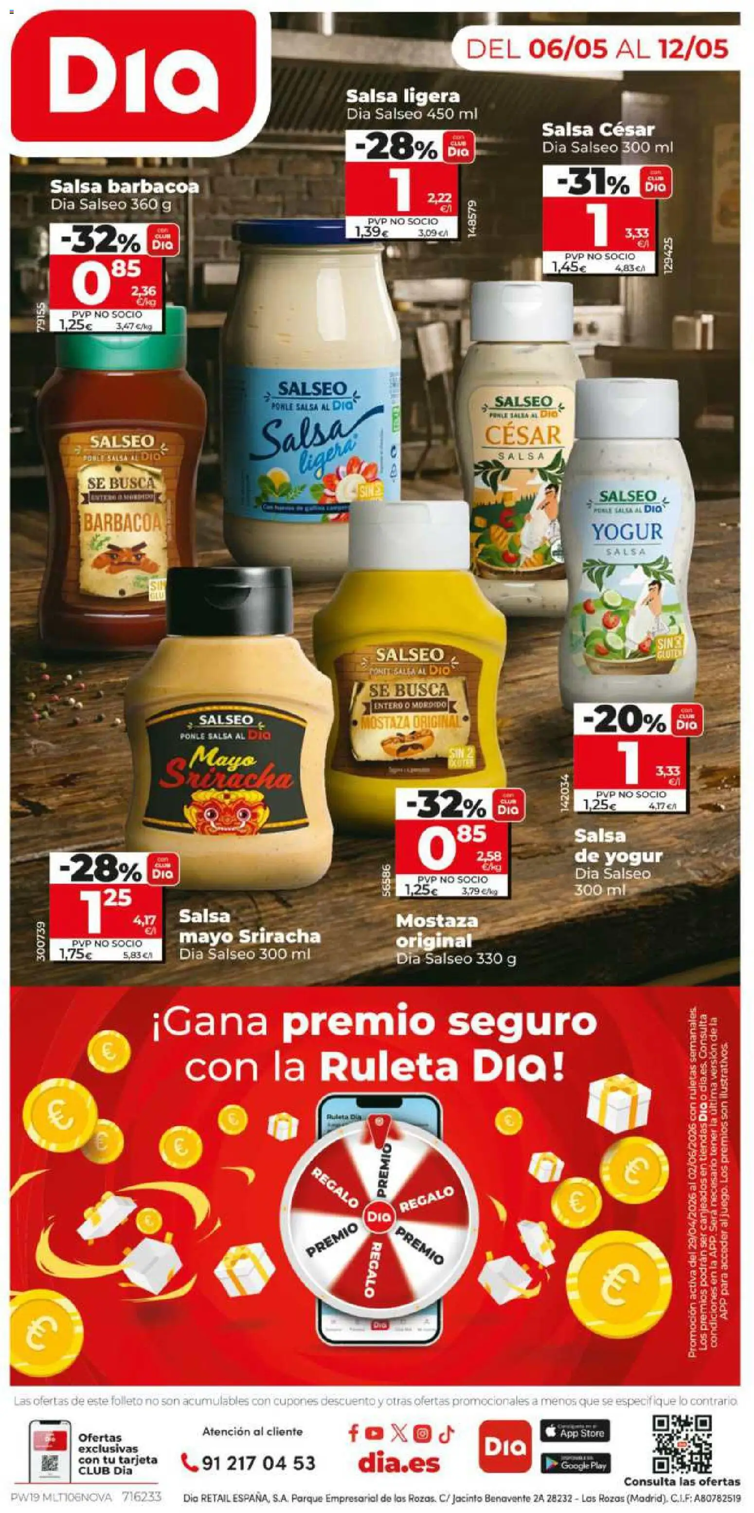 DIA folleto Market │ válido desde el 06.05.2026 | Página: 12 | Productos: Yogur, Barbacoa