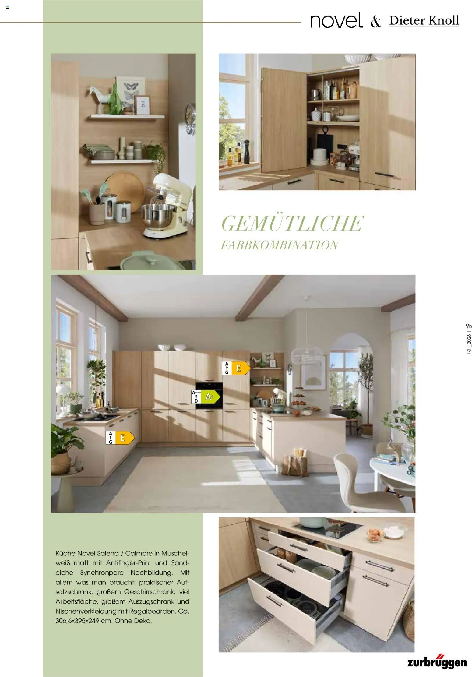 Zurbrüggen Küchen Journal – gültig ab 27.05.2026 | Seite: 95 | Produkte: Küche
