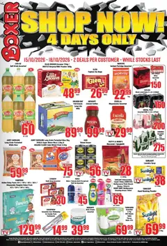 Boxer specials catalogue – valid from 15/10/2026 | Page: 3 | Products: Bath, Rice, Pineapple, Nappies
