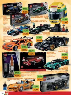 Dráčik leták platný od 08.10.2026 | Strana: 90 | Produkty: LEGO, Red Bull, Raketa