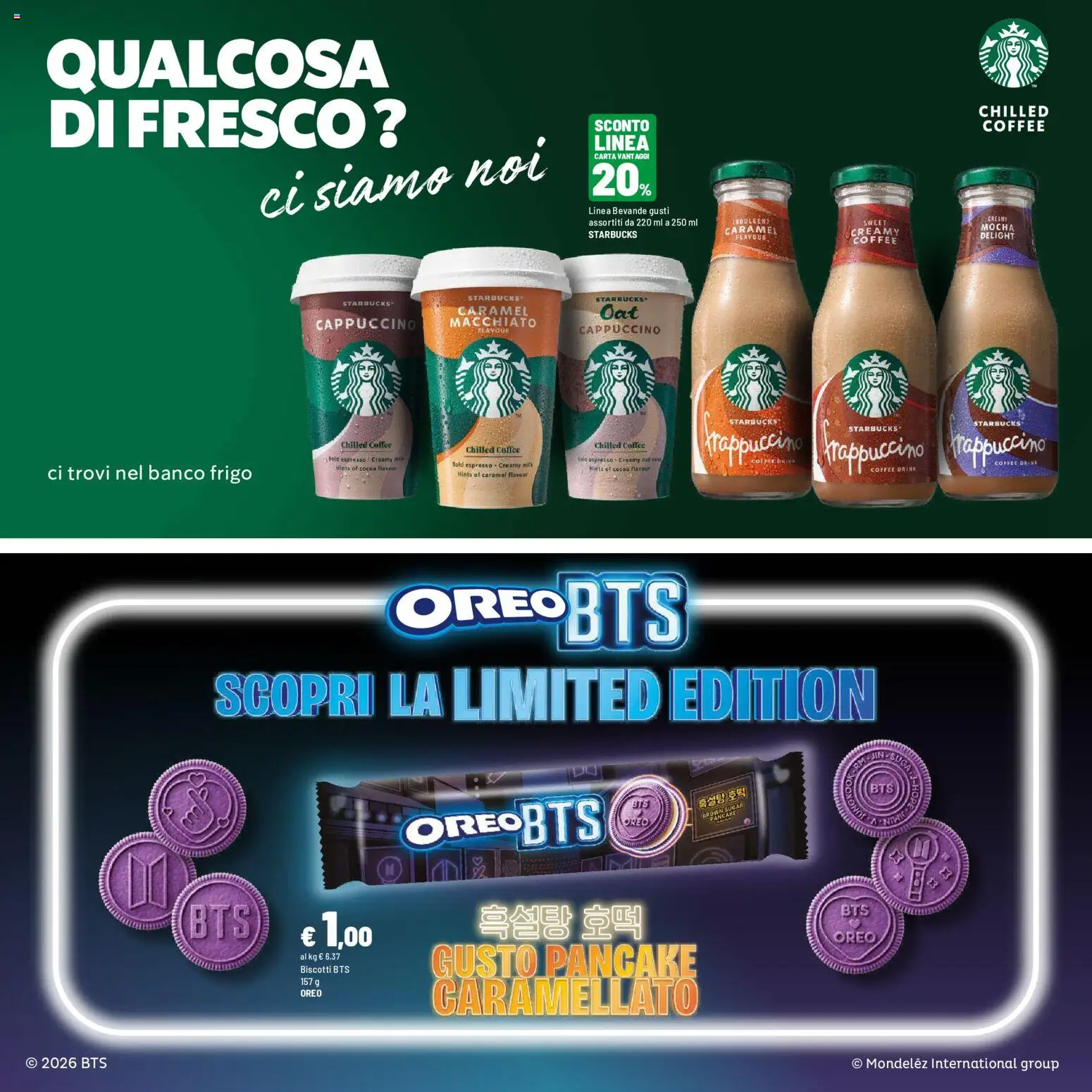 Volantino Iper del 31/08/2026 | Pagina: 49 | Prodotti: Cappuccino, Biscotti, Bevande, Oreo