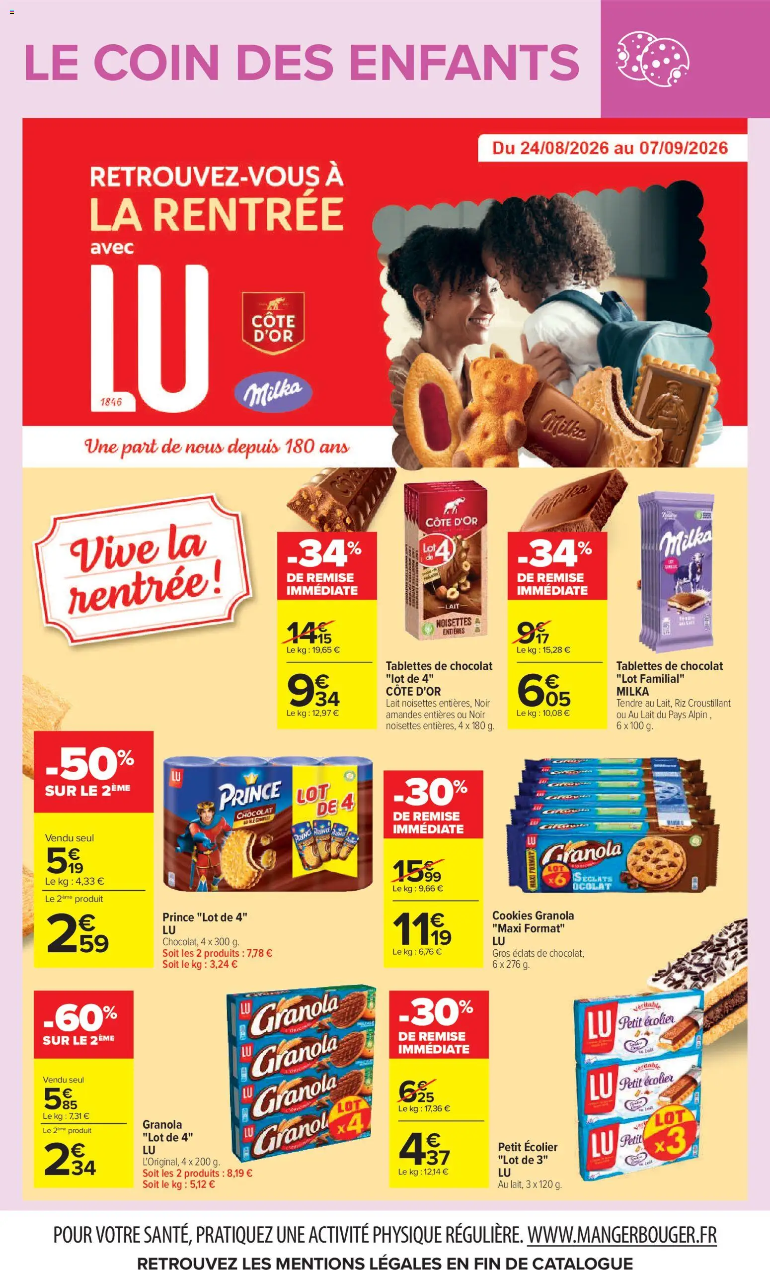 {H1} | Page: 10 | Produits: Noisettes, Riz, Amandes, Granola