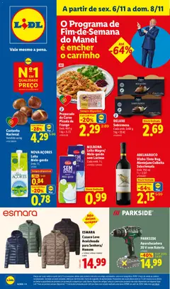 Pré-visualização Lidl Promoções Fim de Semana válido de 06/11/2026