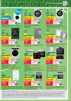 Pré-visualização Auchan - Tecno Mundial válido de 16/06/2026 | Página: 11 | Produtos: Forno, Máquina de lavar, Fogão, Exaustor