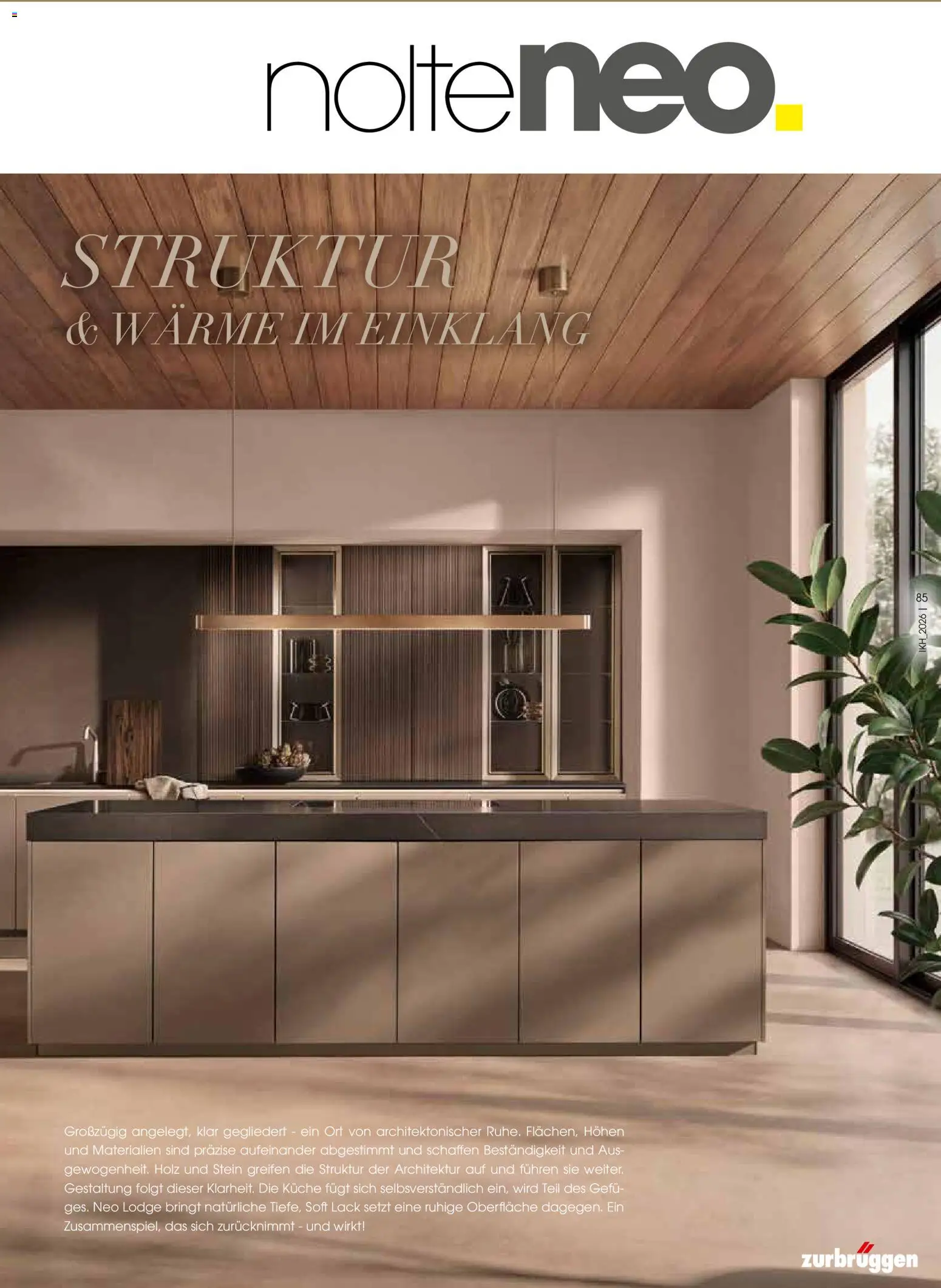 Zurbrüggen Küchen Journal – gültig ab 27.05.2026 | Seite: 85 | Produkte: Küche