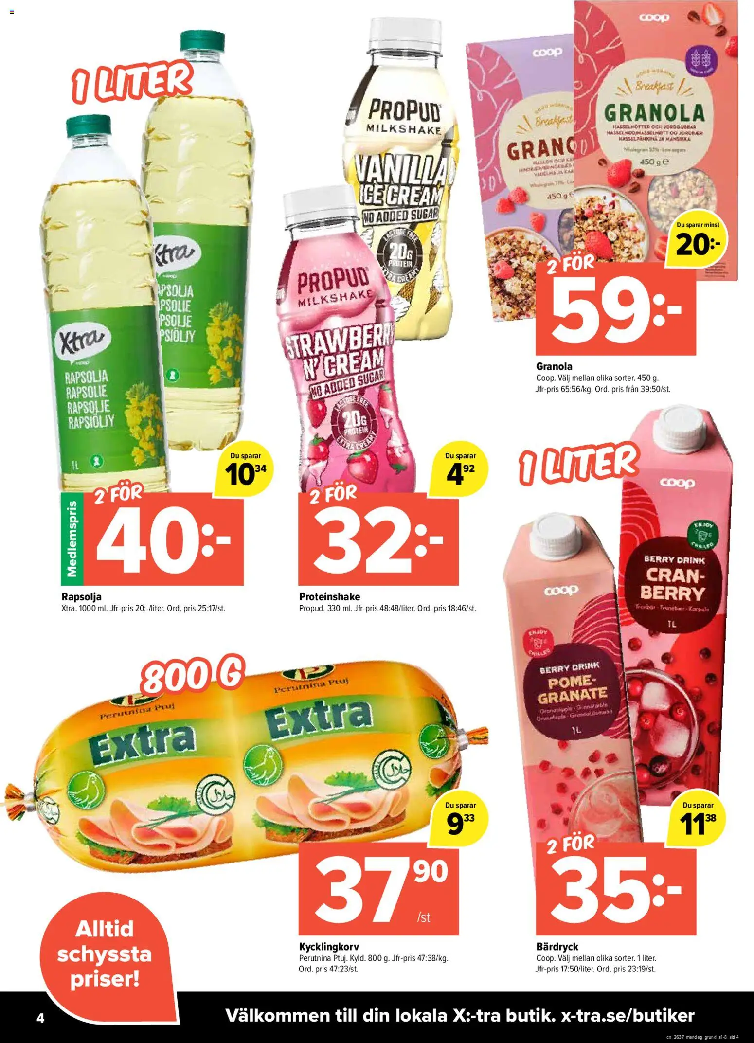 Coop X:-TRA reklamblad aktuell från 07/09/2026 | Sida: 4