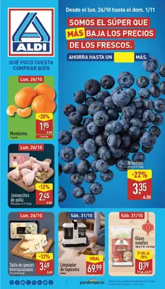 Vista previa Aldi folleto Baleares válido desde el 26/10/2026
