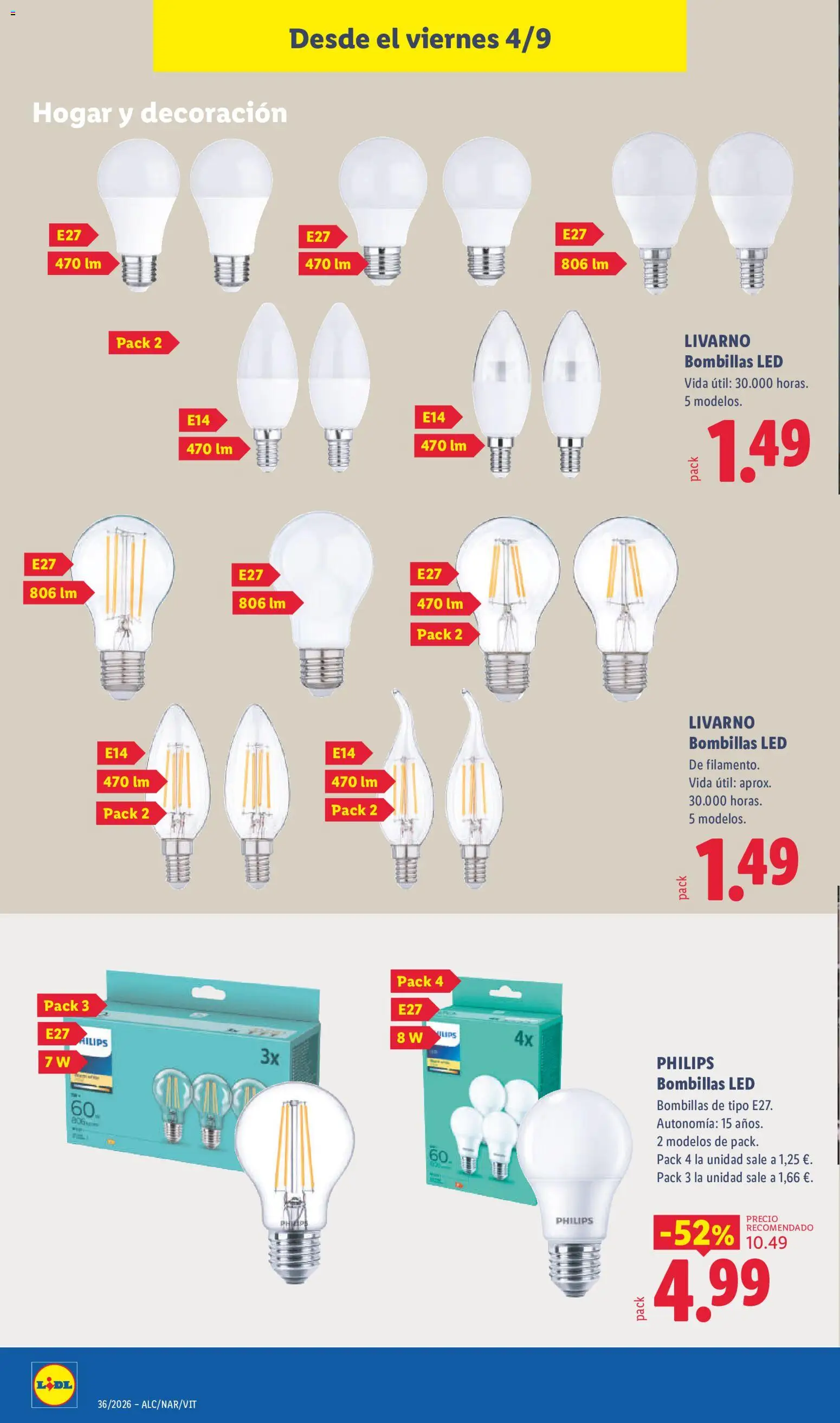 Lidl folleto de bazar │ válido desde el 31/08/2026 | Página: 18