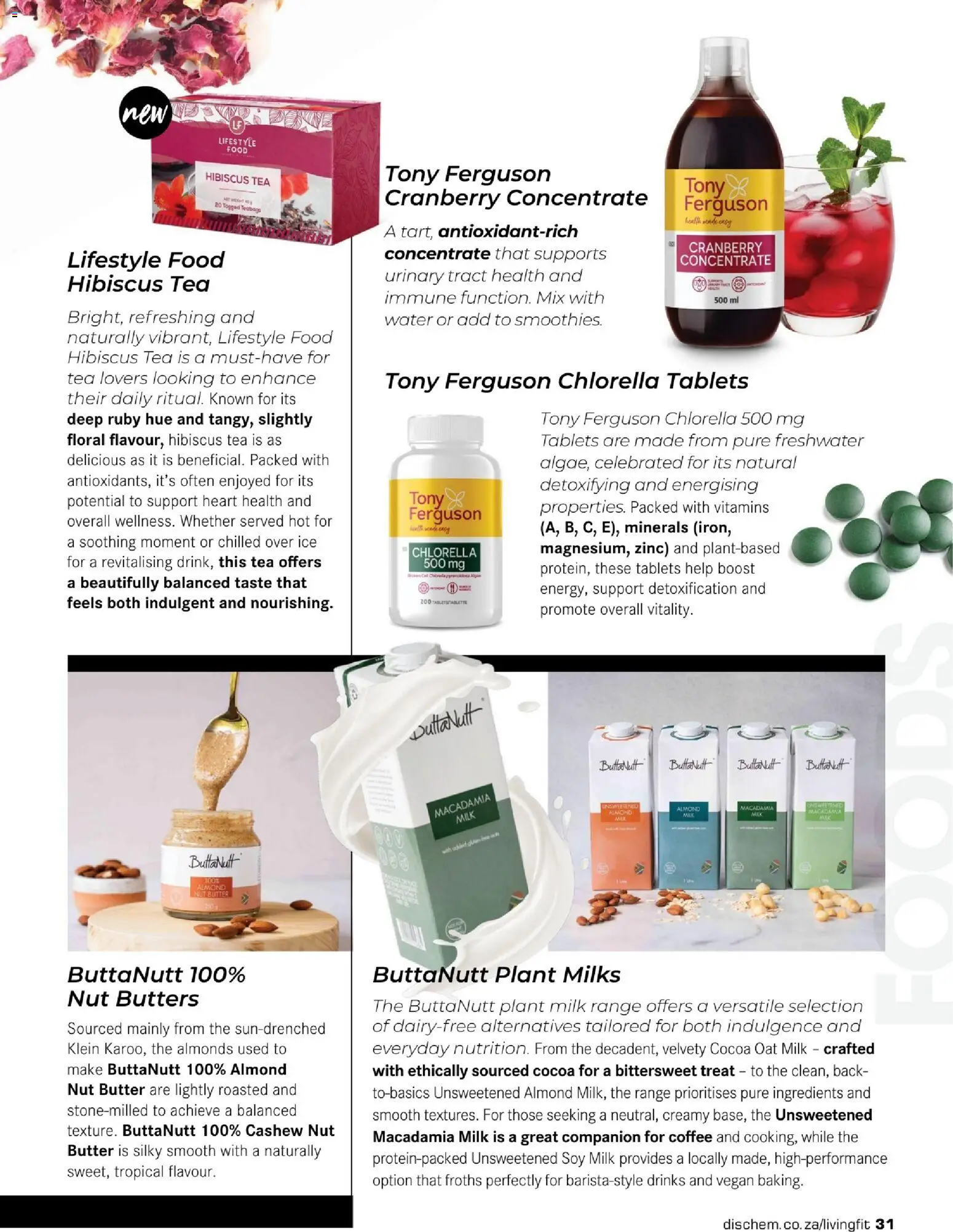 New Dis-Chem catalogue – valid from 28/05/2026 | Page: 33 | Products: Butter, Coffee, Tea, Water