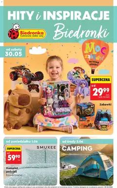 Pogląd oferty "Biedronka gazetka - Hity i inspiracje" - ważna od 30.05.2026