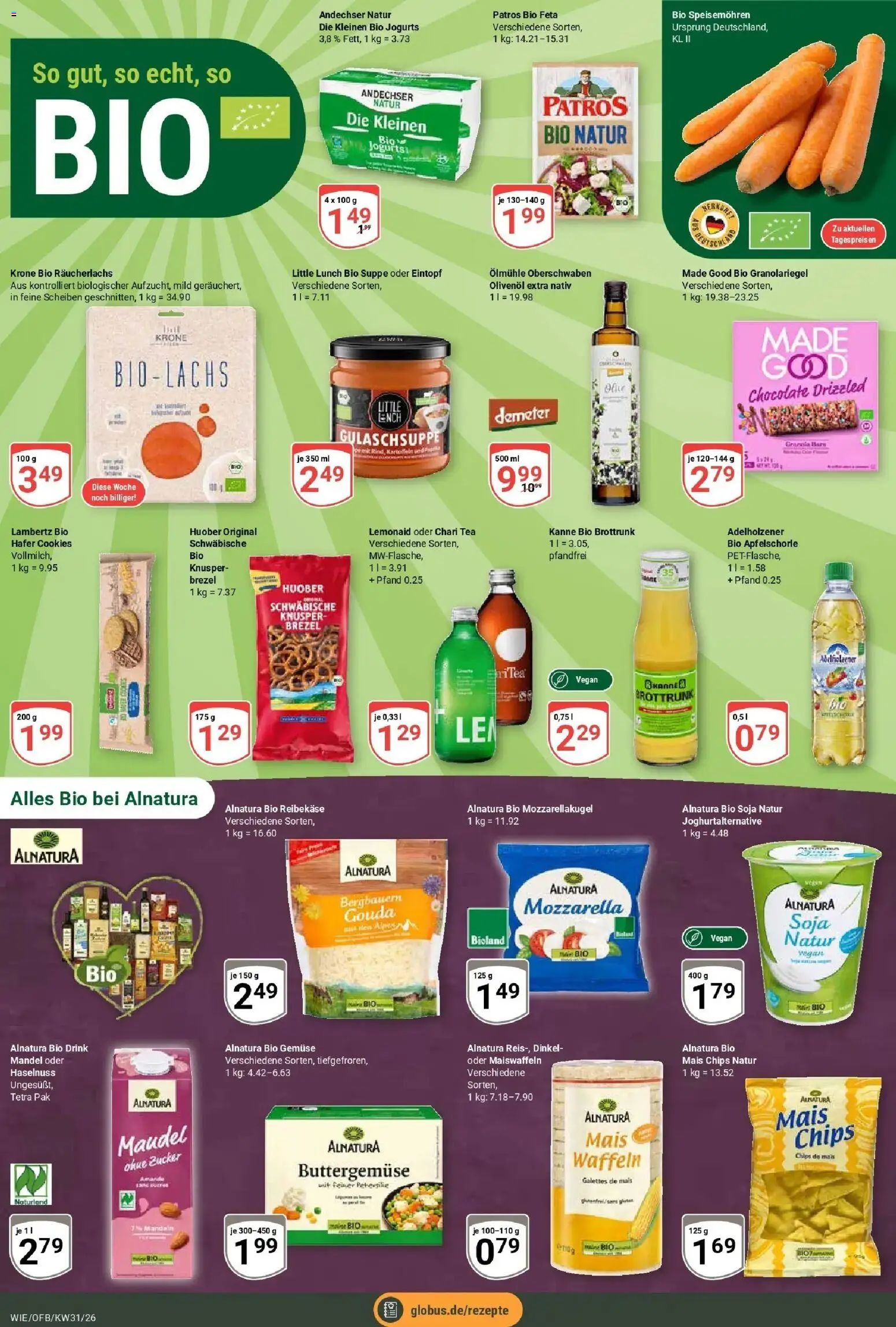 Globus Prospekt Waghäusel – gültig ab 20.07.2026 | Seite: 17 | Produkte: Feta, Gouda, Lachs, Petersilie