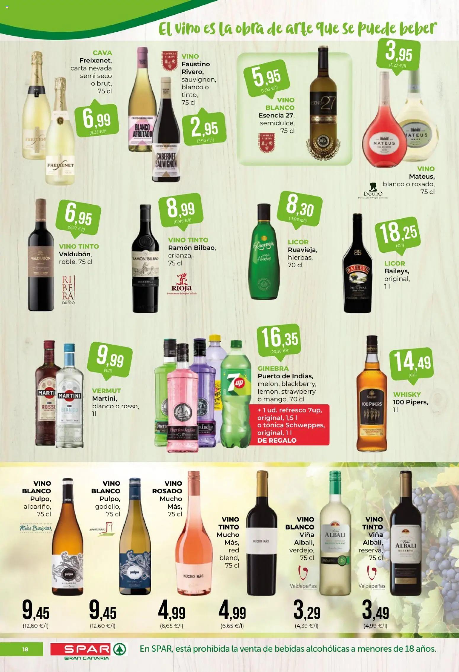 Spar folleto │ válido desde el 30/10/2026 | Página: 18