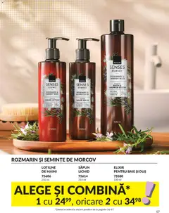 Ofertele Avon valabile de la 09.07.2026 | Pagină: 57 | Produse: Elixir, Duș, Semințe, Săpun